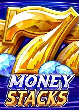 Geldstapel-Slot mit Hold-and-Win-Mechanik.